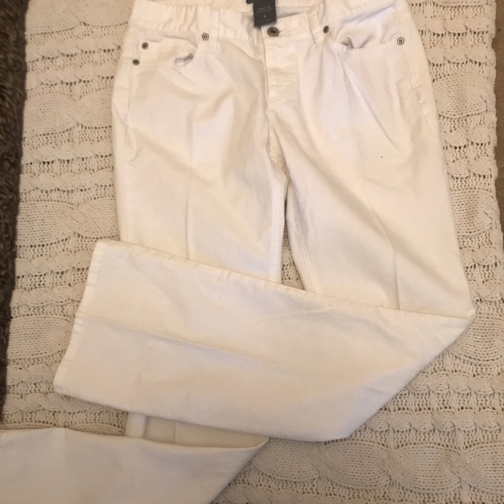 Anna Talor White jeans